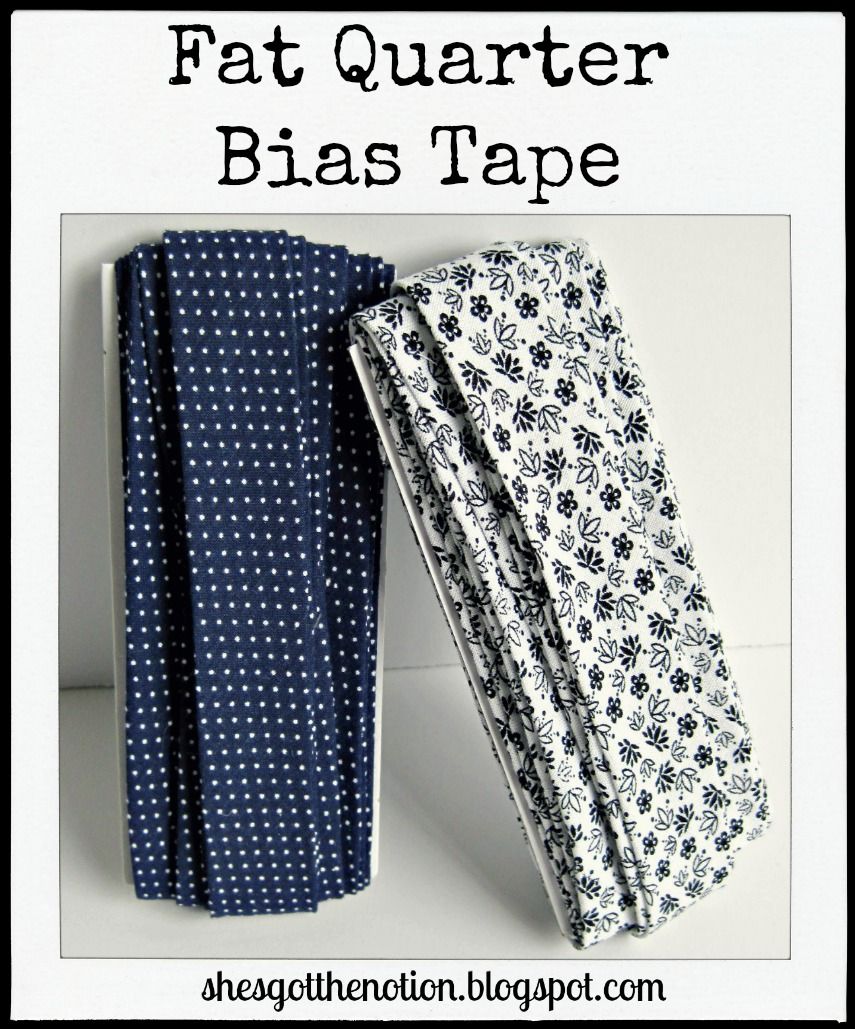 Turn one fat quarter into 5 yards of bias tape (full tutorial) She's
